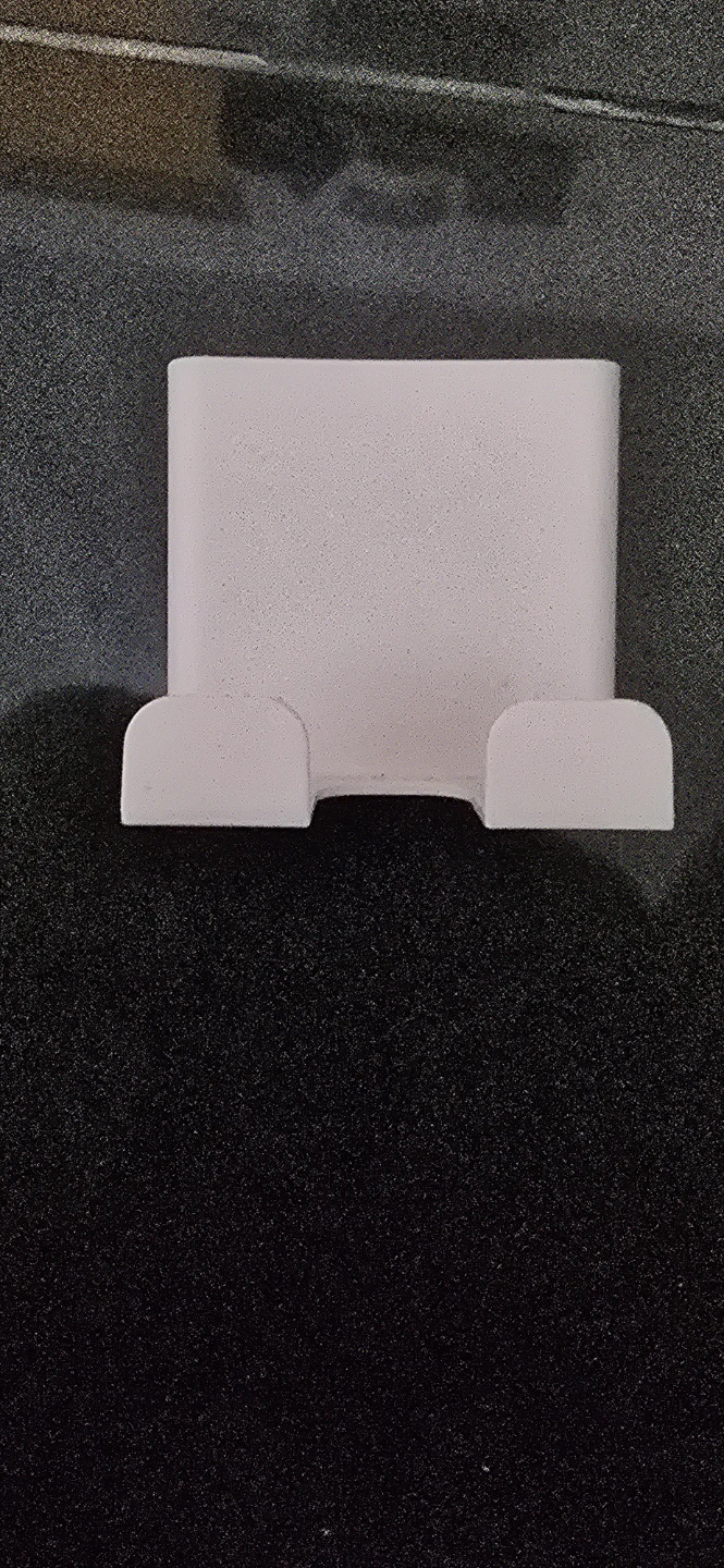 Grey adhesive wall or Desk Organizer/Holder
