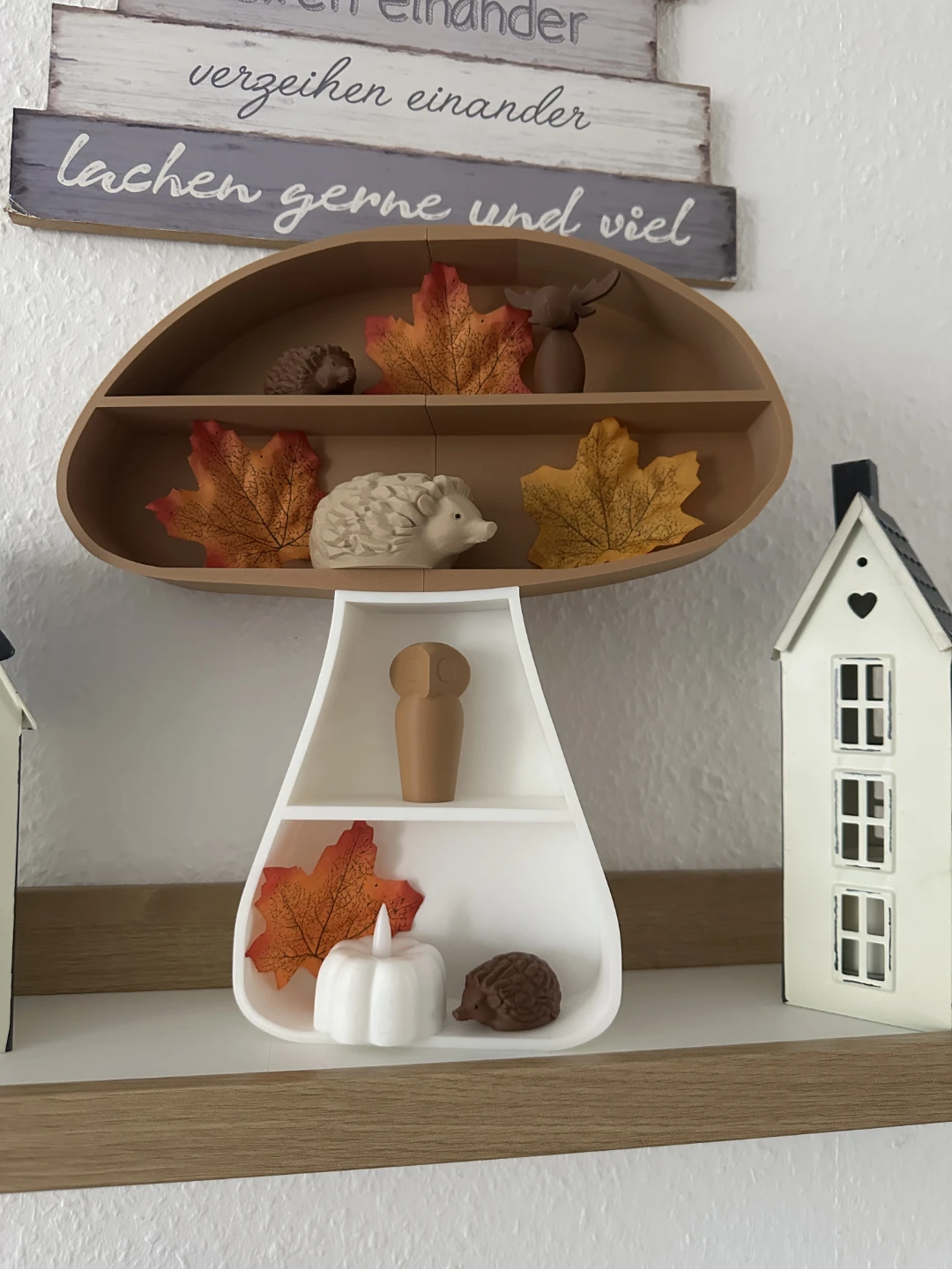 Mushroom Shelf Red - photo 2