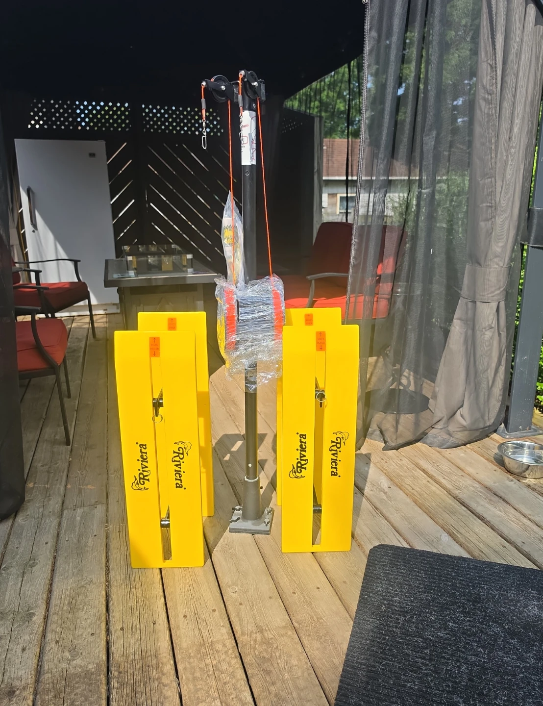 Planer boards and mast - photo 2