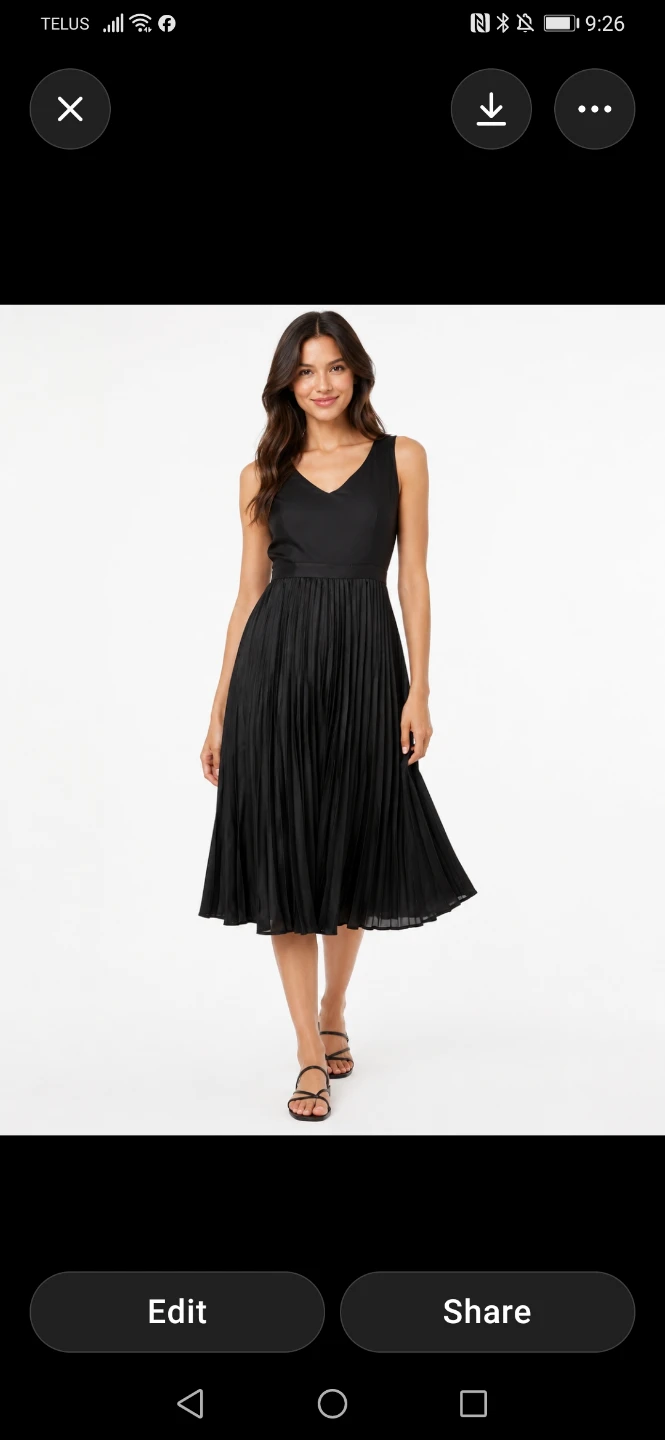 Banana republic s8Black dress