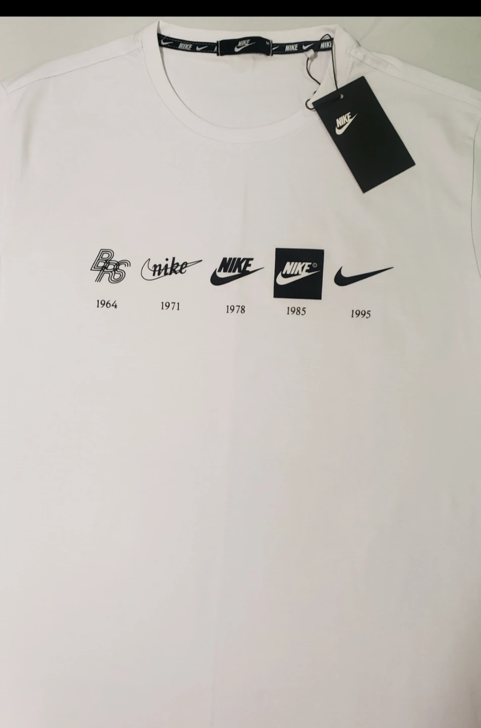 Brand new Nike White T-Shirt - Logo Evolution - photo 2