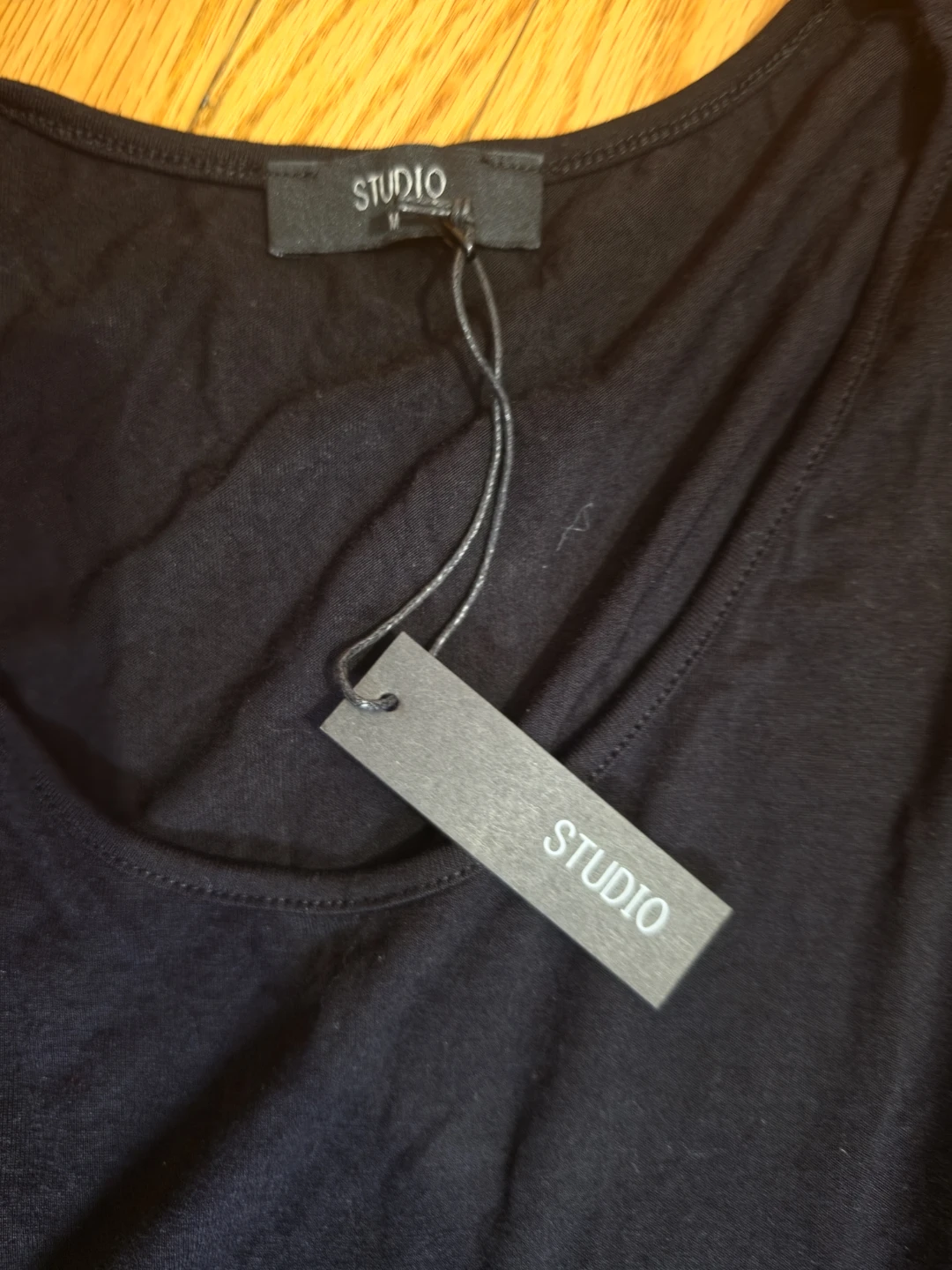 STUDIO Black Tank Top - Size M (New) - photo 4