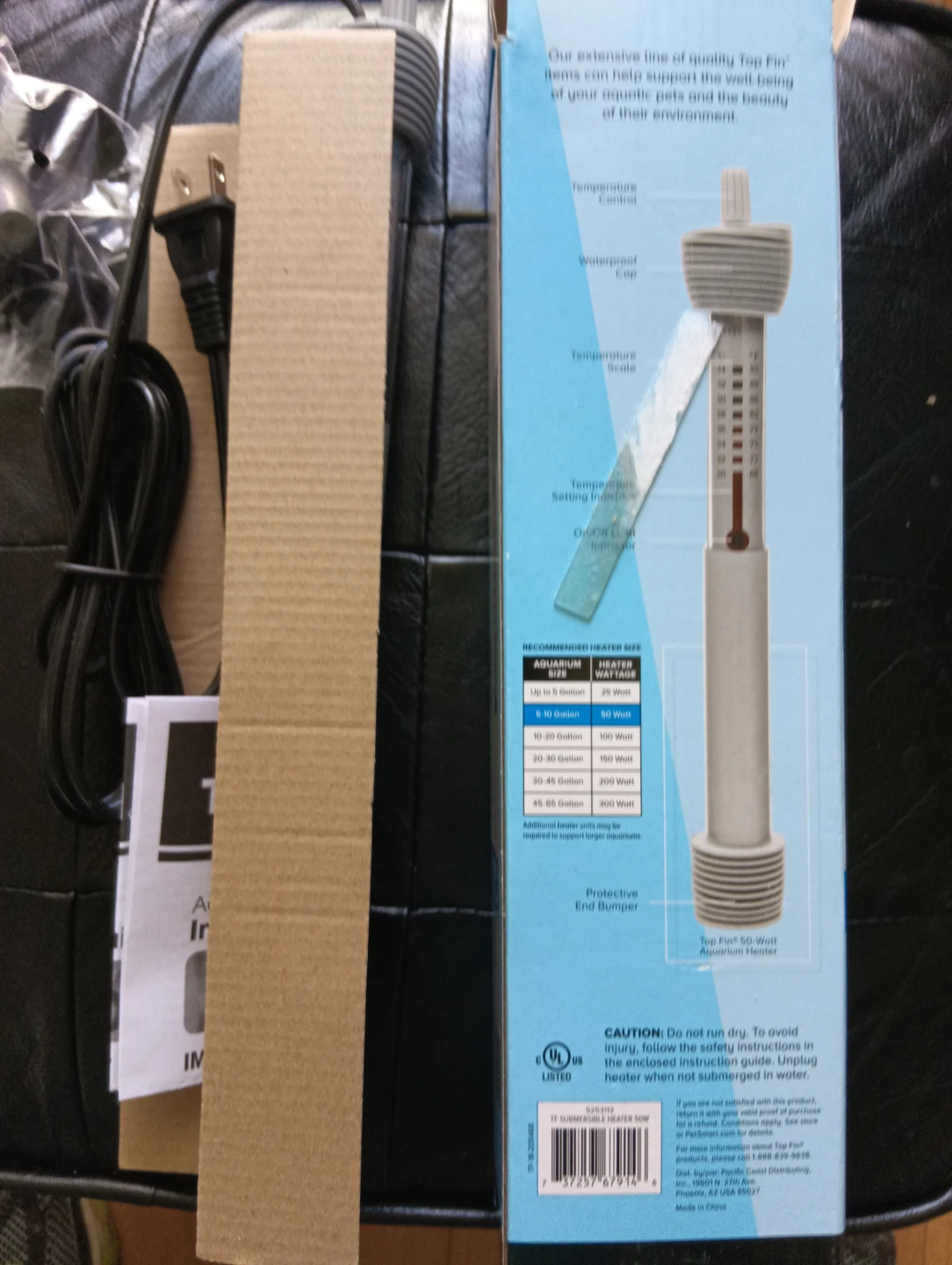 Top Fin H50 Aquarium Heater - 50 Watts - photo 3