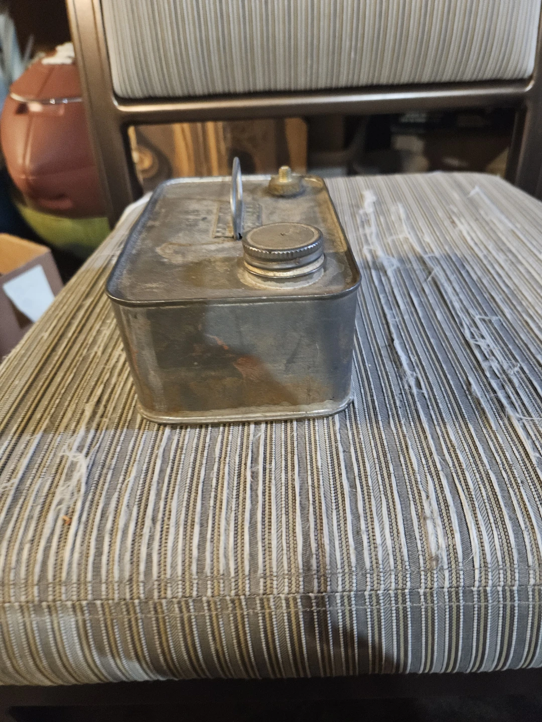 Vintage Metal Gas Can - photo 3