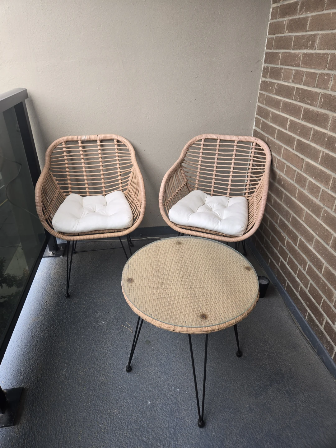 Rattan Patio Set (3pieces)