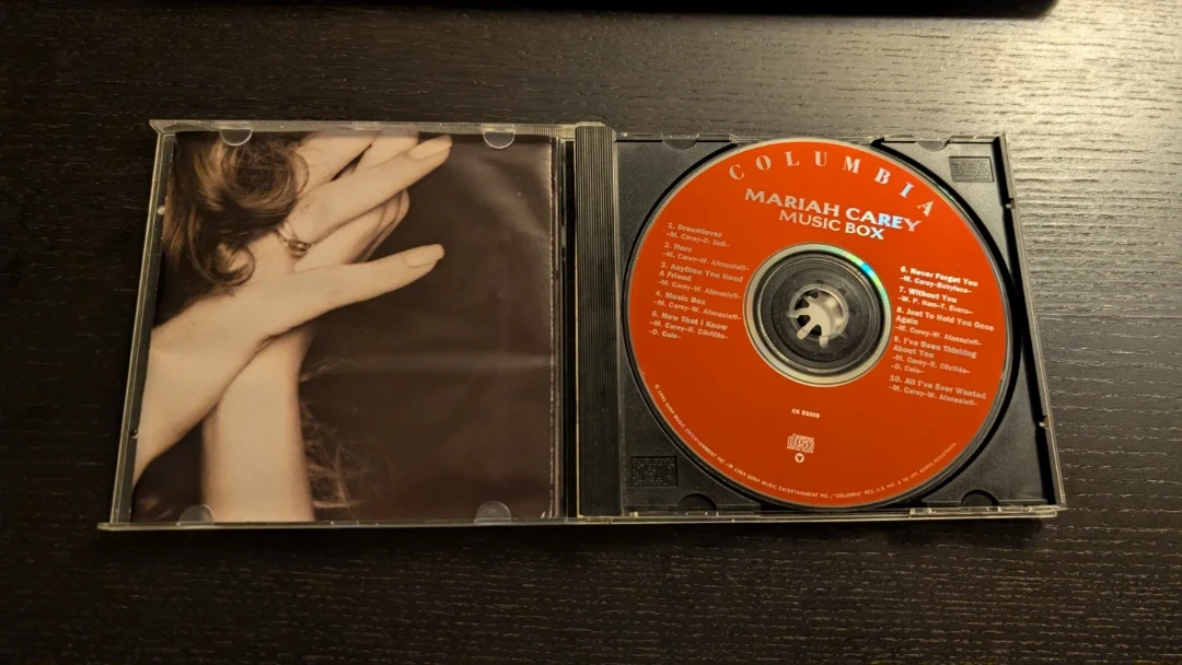 Mariah Carey Music Box CD - photo 3