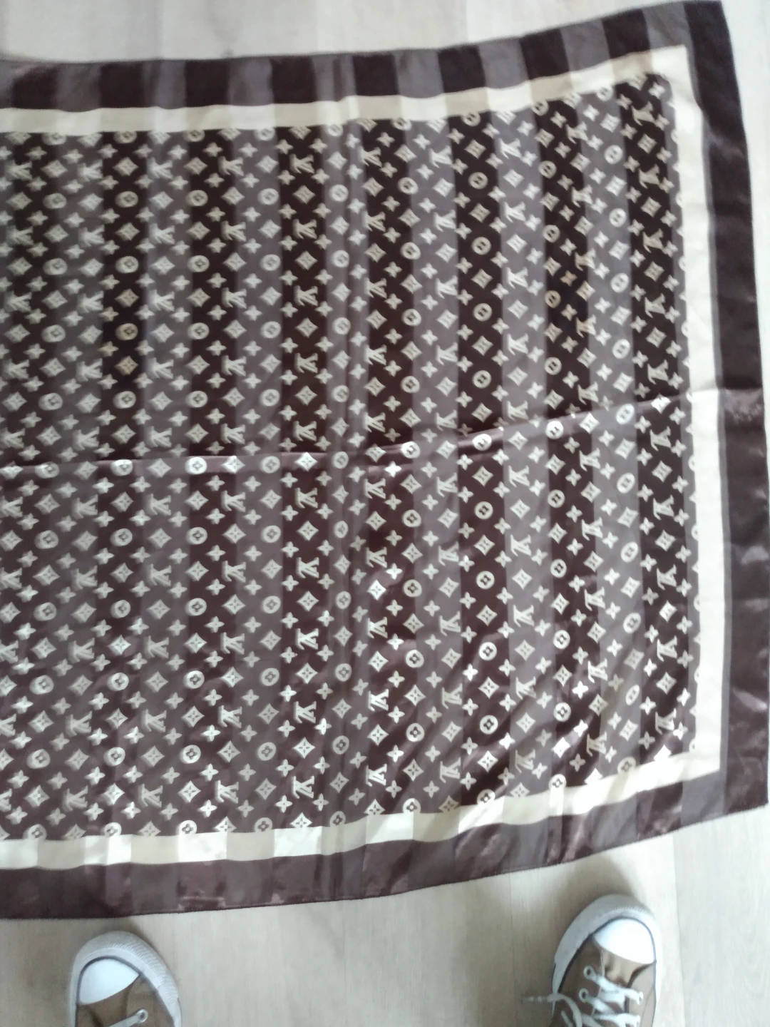 Louis Vuitton Monogram Silk Scarf