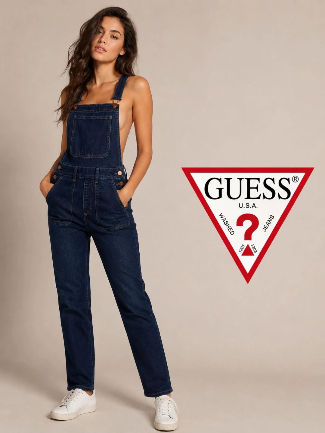 Guess Women's Denim Overalls