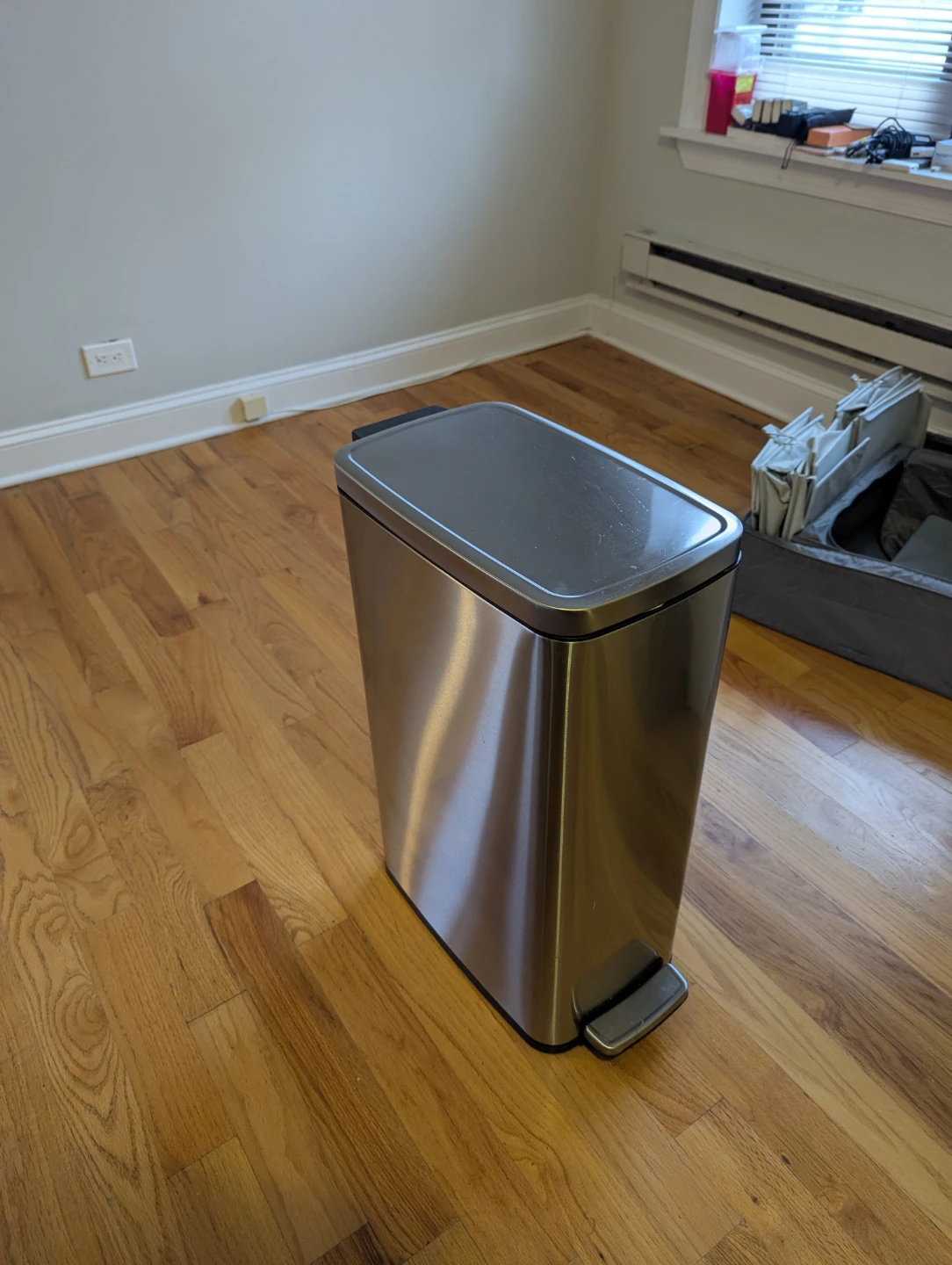 Stainless Steel Step Trash Can