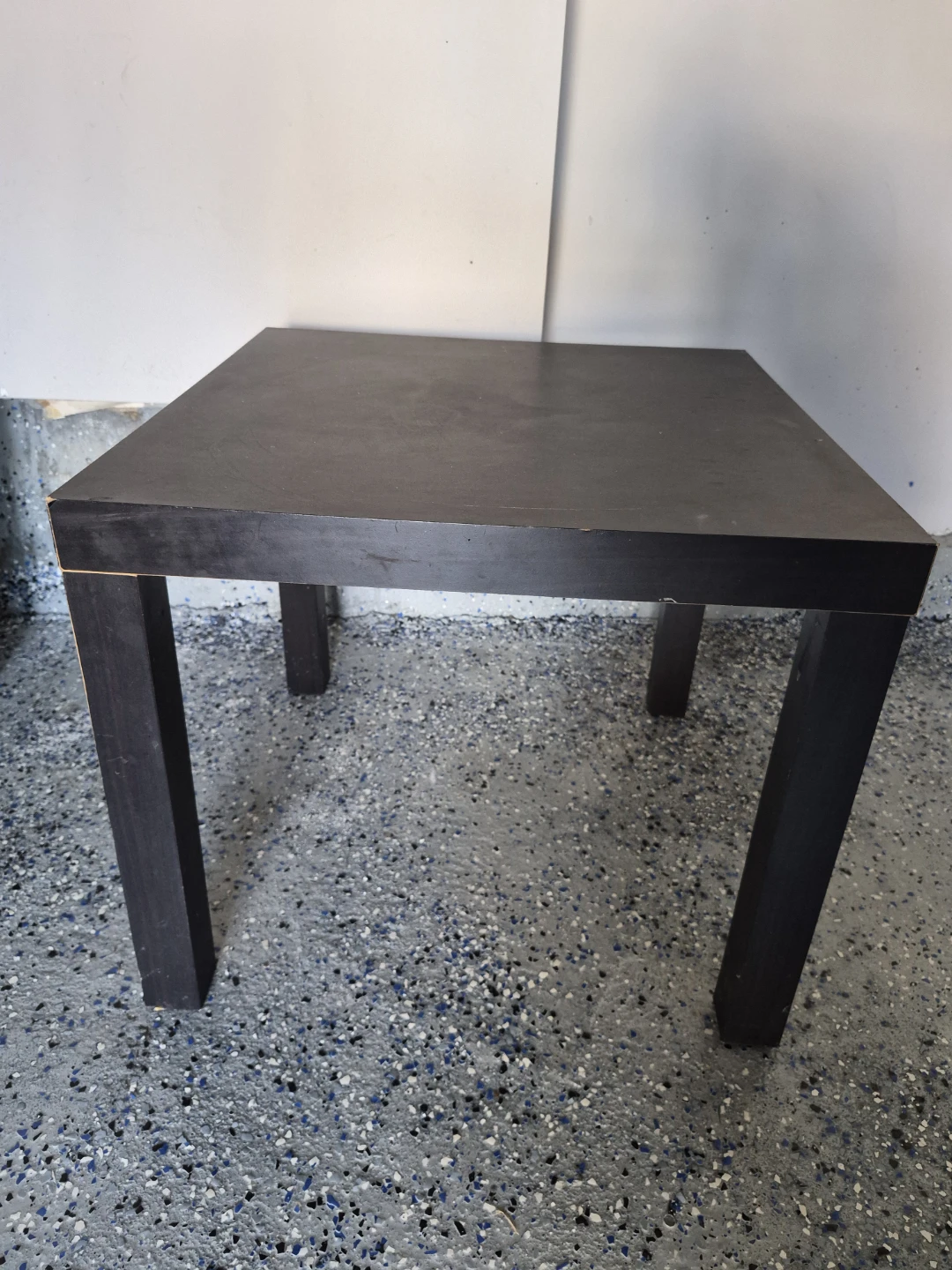 Dark Square Side Table - photo 2