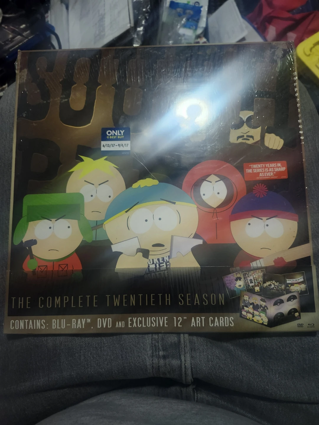 South Park The Complete Twentieth Season Blu-ray DVD Art Cards