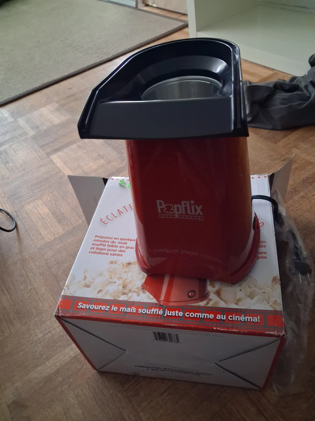 Popflix Hot Air Popcorn Maker - photo 4