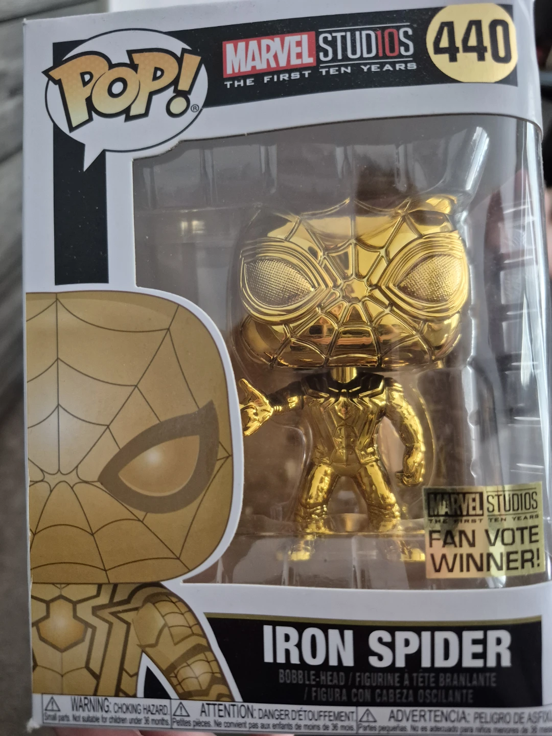 Funko Pop! Iron Spider Marvel 440
