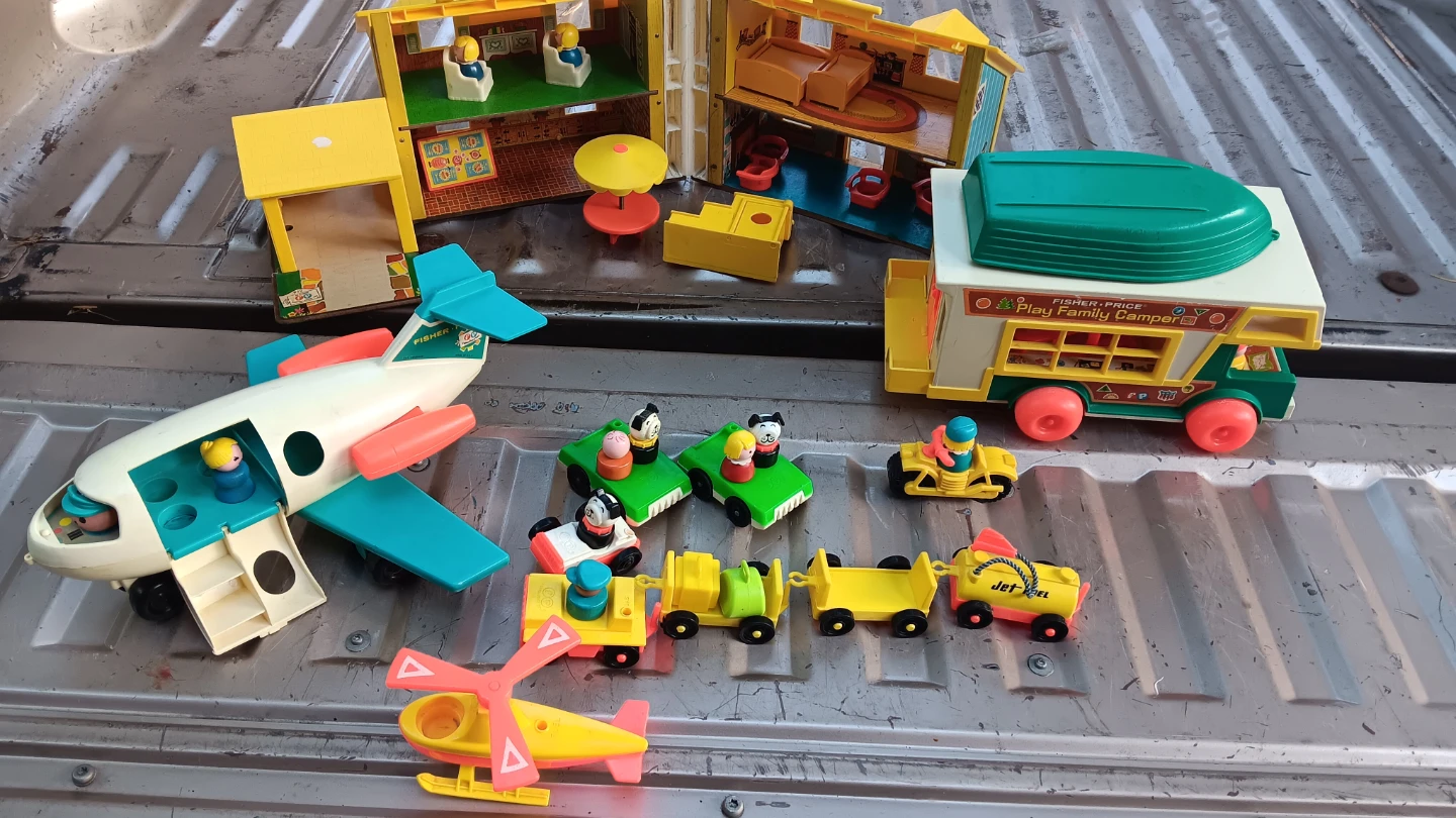 Fisher-Price Play Family Camper, Airplane, Boat & More