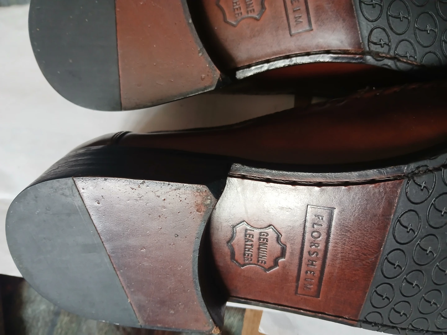 Florsheim Brown Leather Tassel Loafers - photo 3