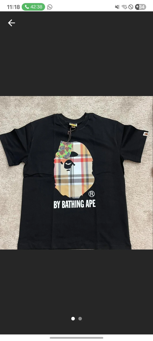 A Bathing Ape T-Shirt⚽