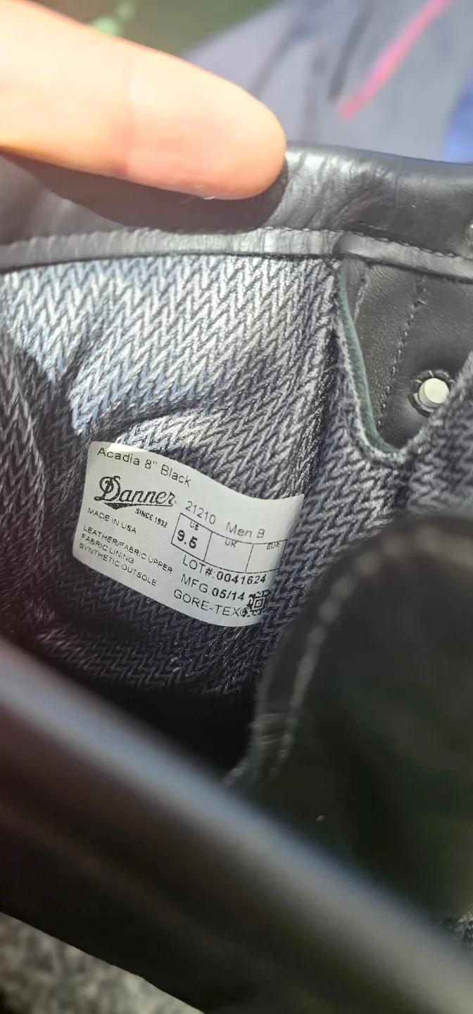 Danner Acadia 8" Black GORE-TEX Boots - photo 4