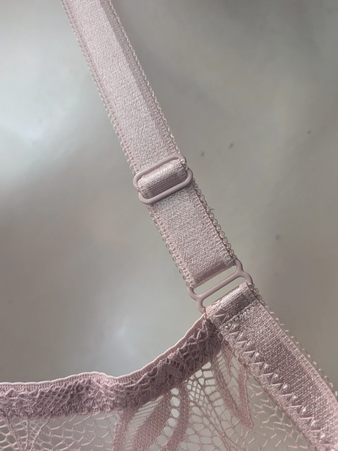 Teski Pink Mauve Lace Bra 38D - photo 4