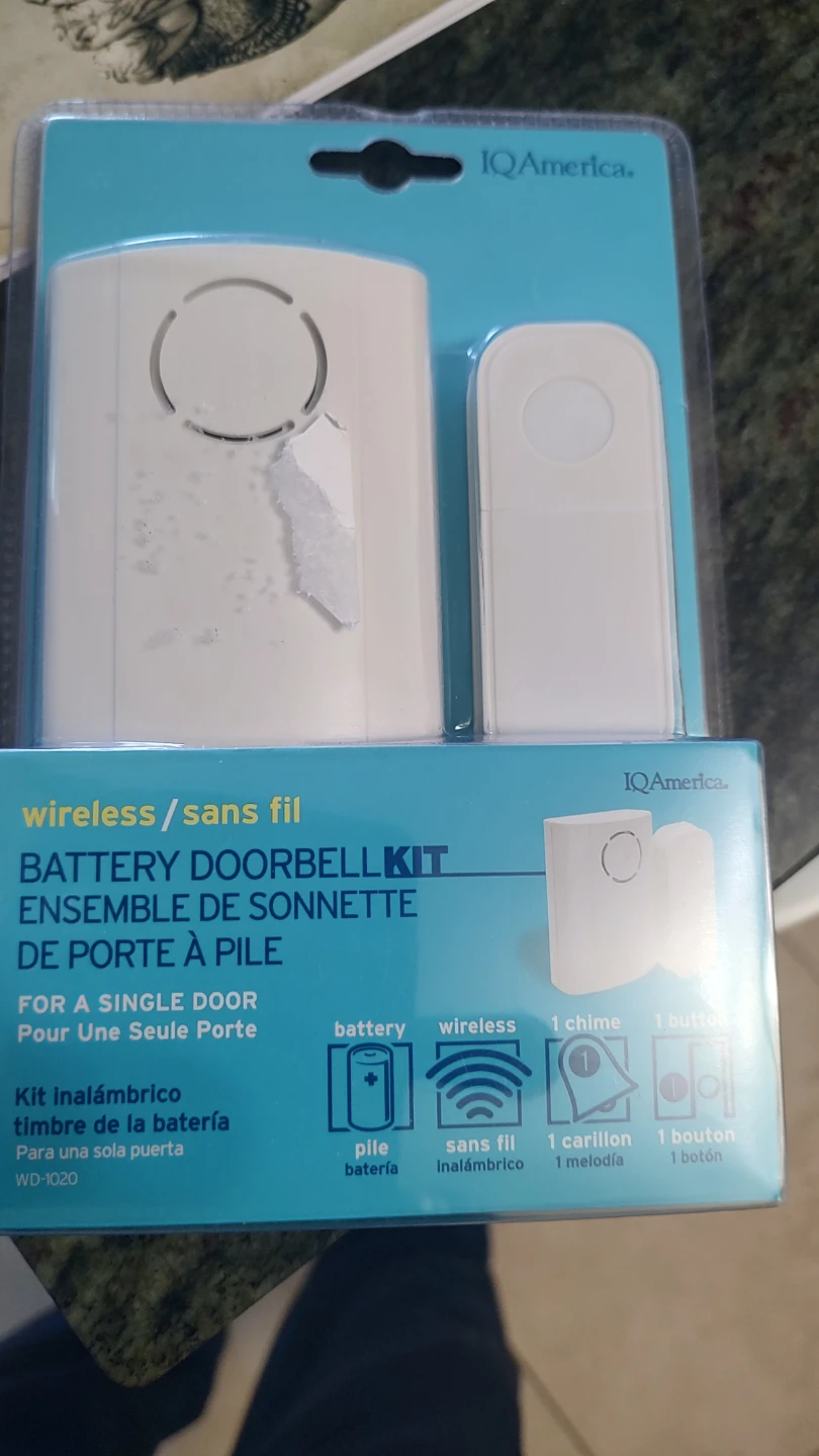 IQ America Wireless Battery Doorbell Kit