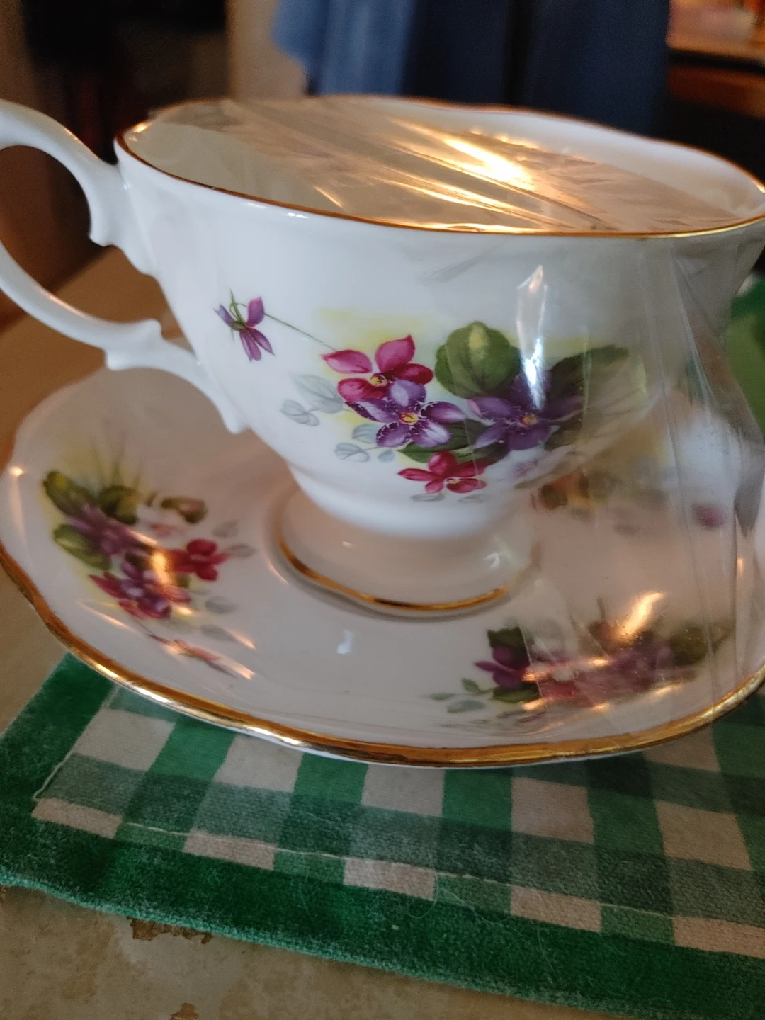 Royal Albert Bone China Teacup and Saucer Set - photo 2