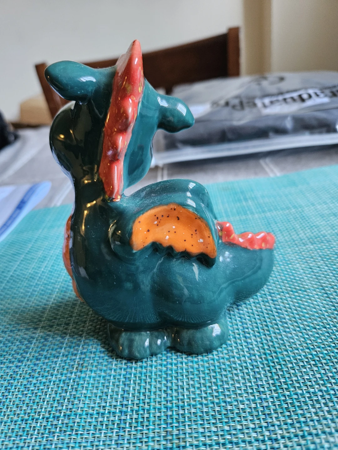 Ceramic Dragon Figurine - photo 2