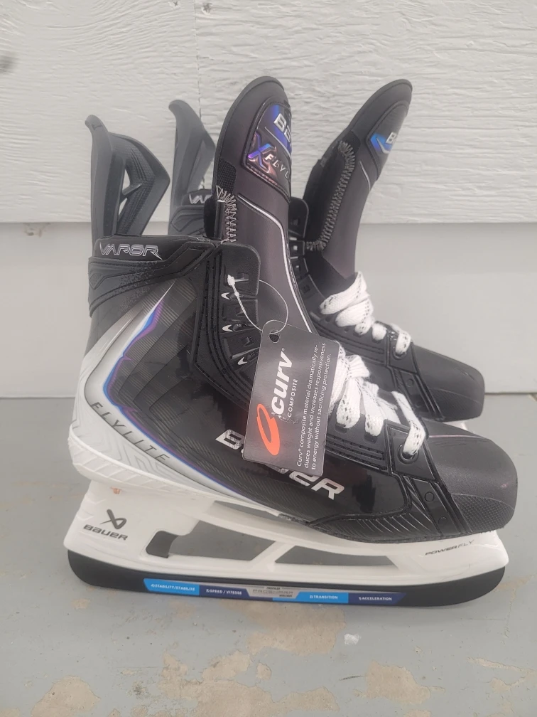 Bauer Vapor Flylite Senior Hockey Skates Size 9