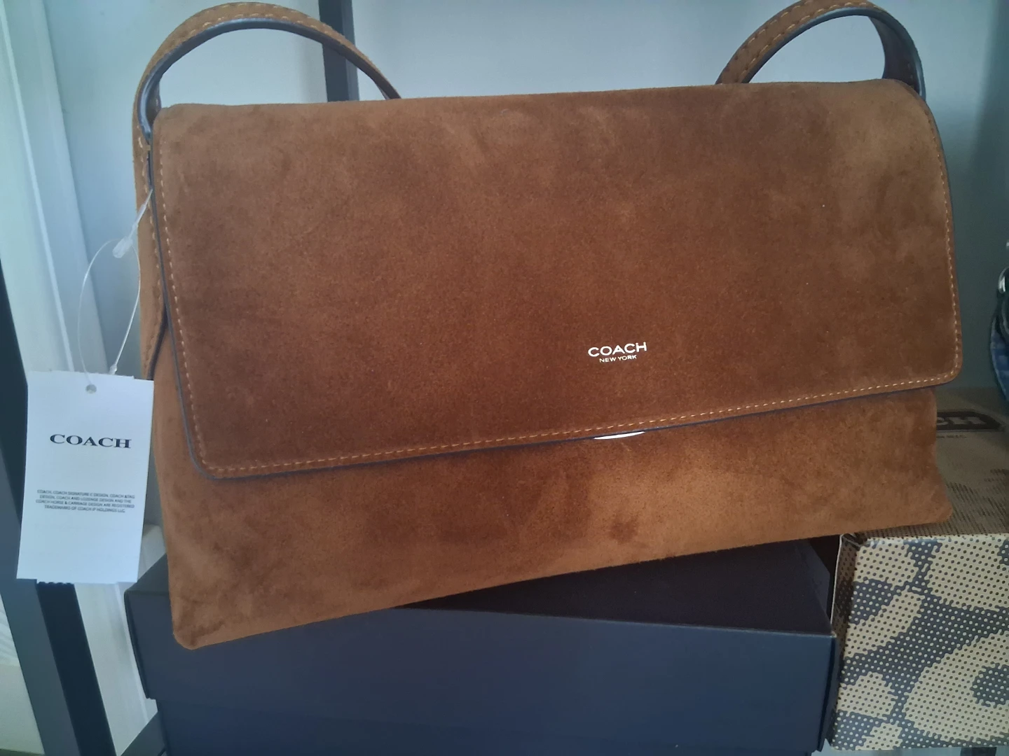 New with tags Coach chealse bag