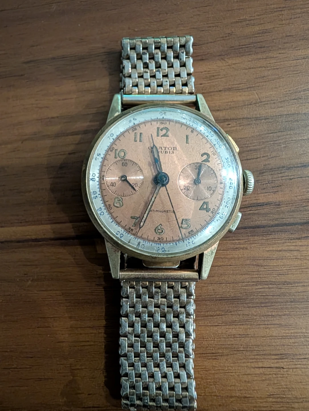 Vintage Curator Chronograph Watch