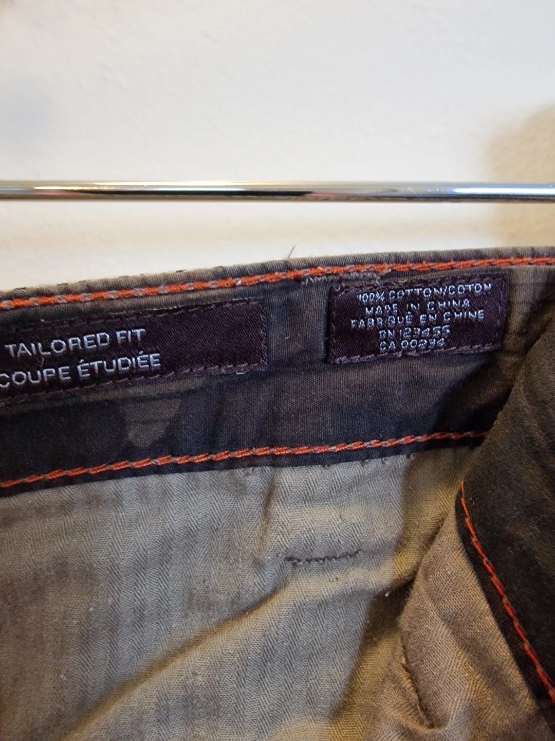 Black Brown Tailored Fit Pants - photo 3