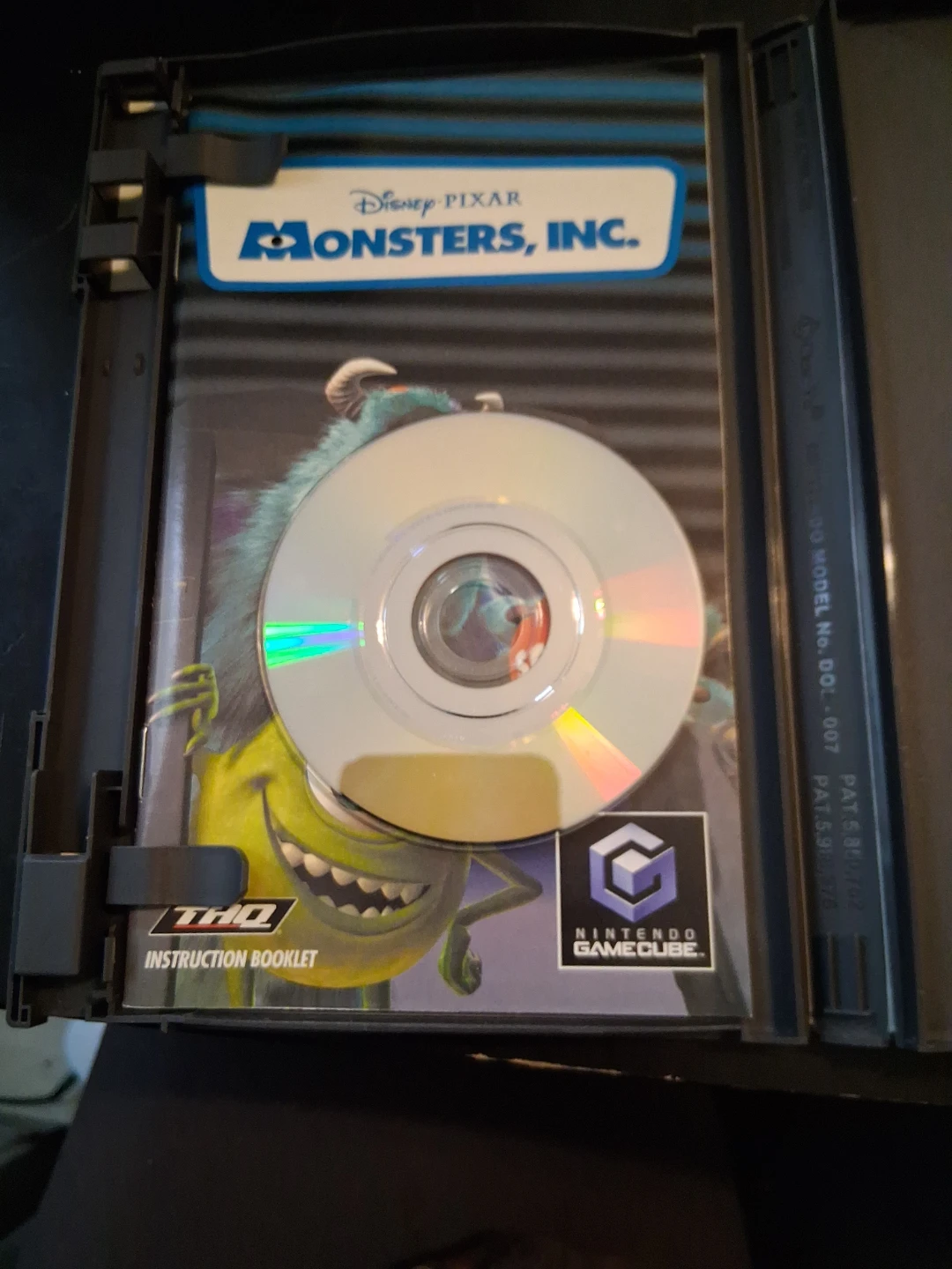 Disney Pixar Monsters Inc. Scream Arena Nintendo GameCube Game - photo 2