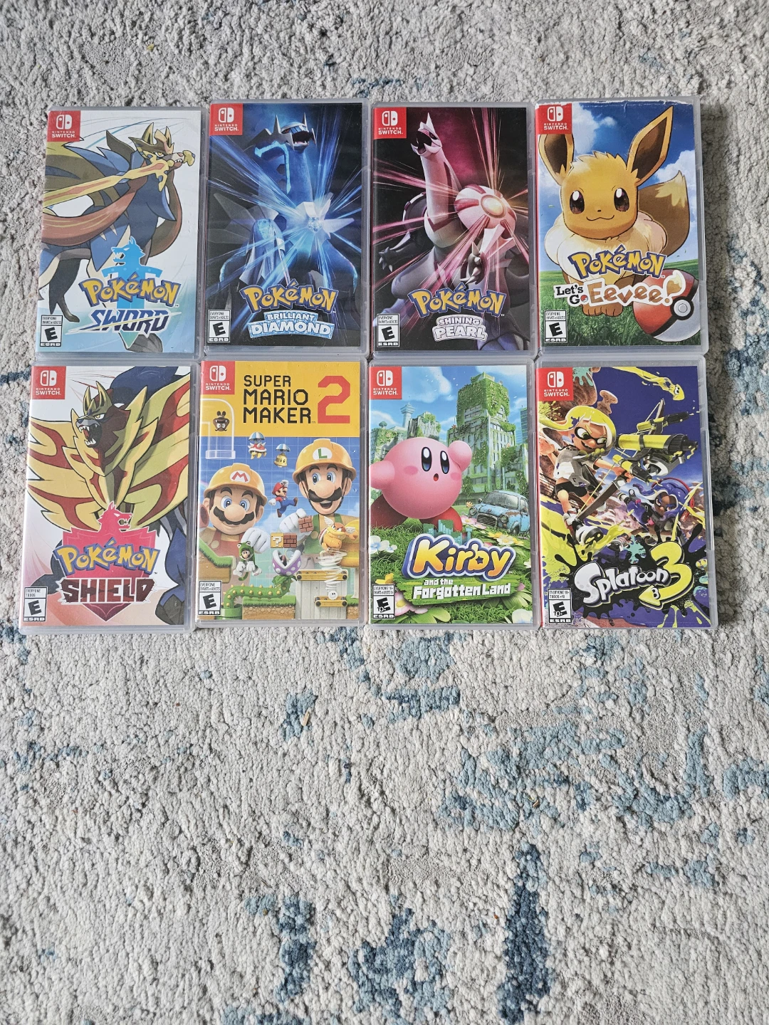 Nintendo switch games for sale $40 each