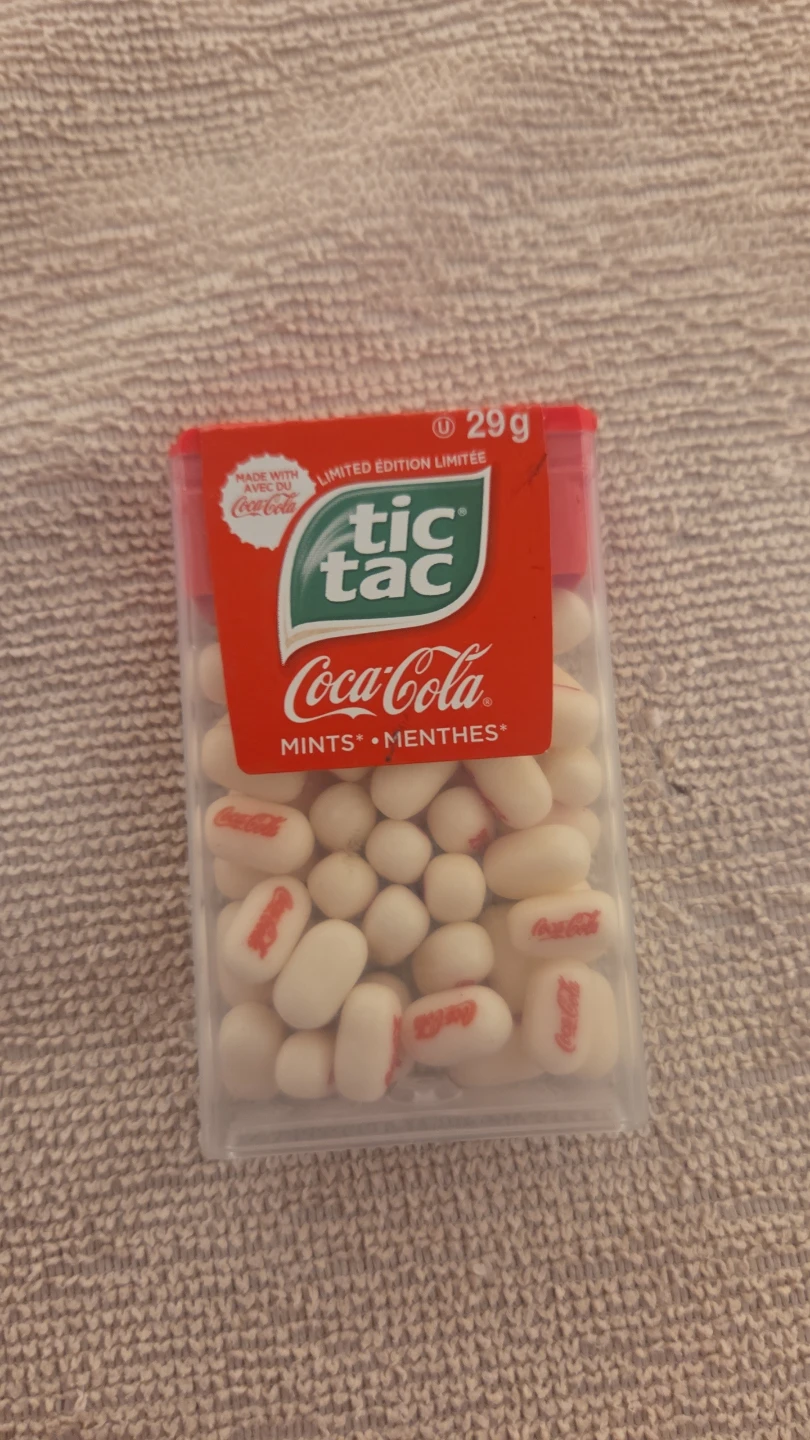Tic Tac Coca-Cola Mints Limited Edition 29g