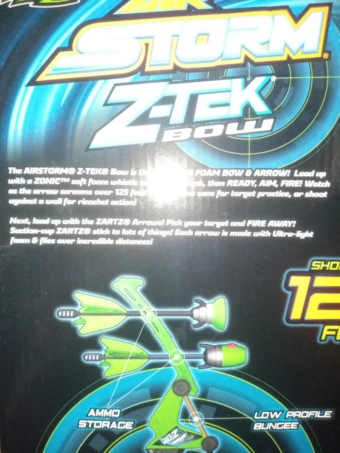 Zing Air Storm Z-Tek Bow with 4 ZARTZ Arrows - photo 2