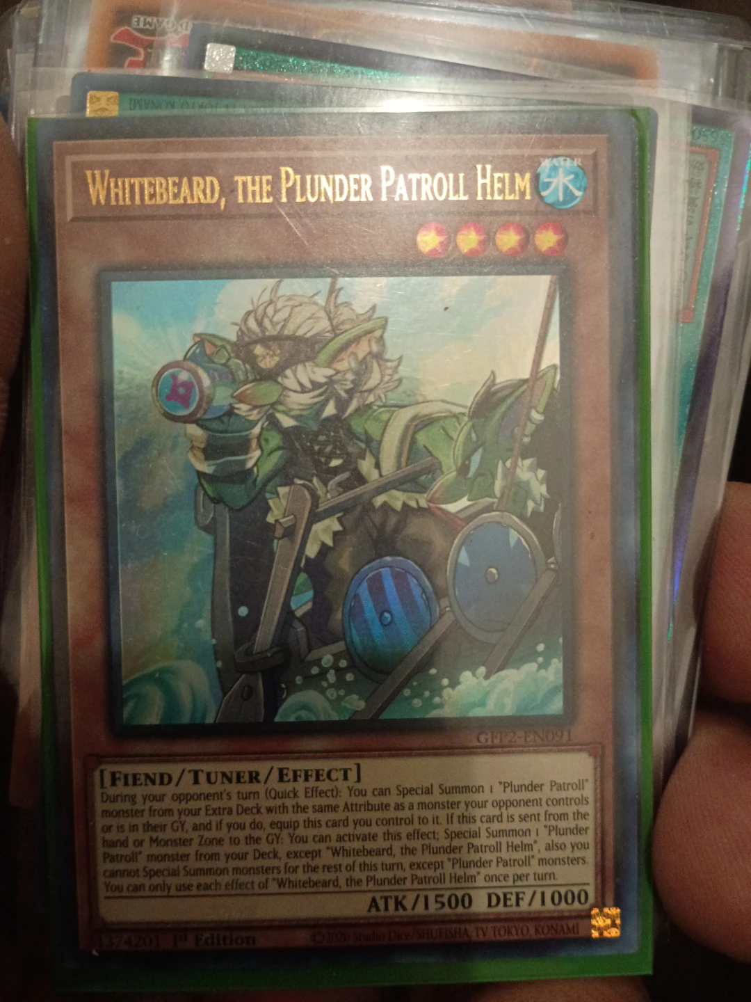 Whitebeard, The Plunder Patroll Helm Yu-Gi-Oh! Card