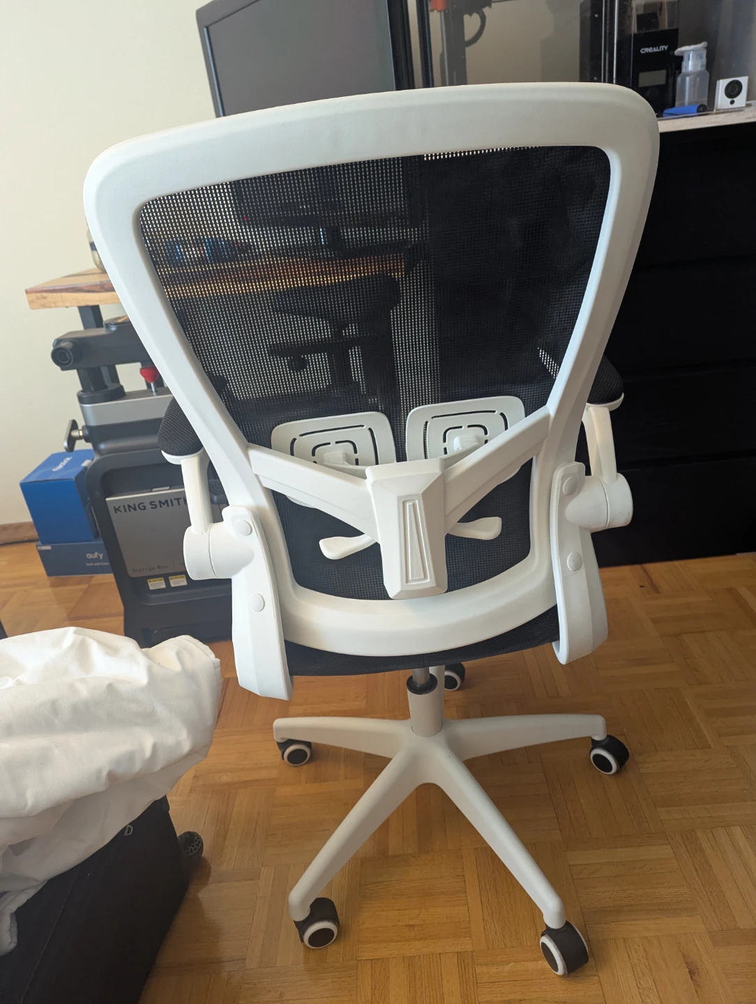 Black and White office chair - photo 3