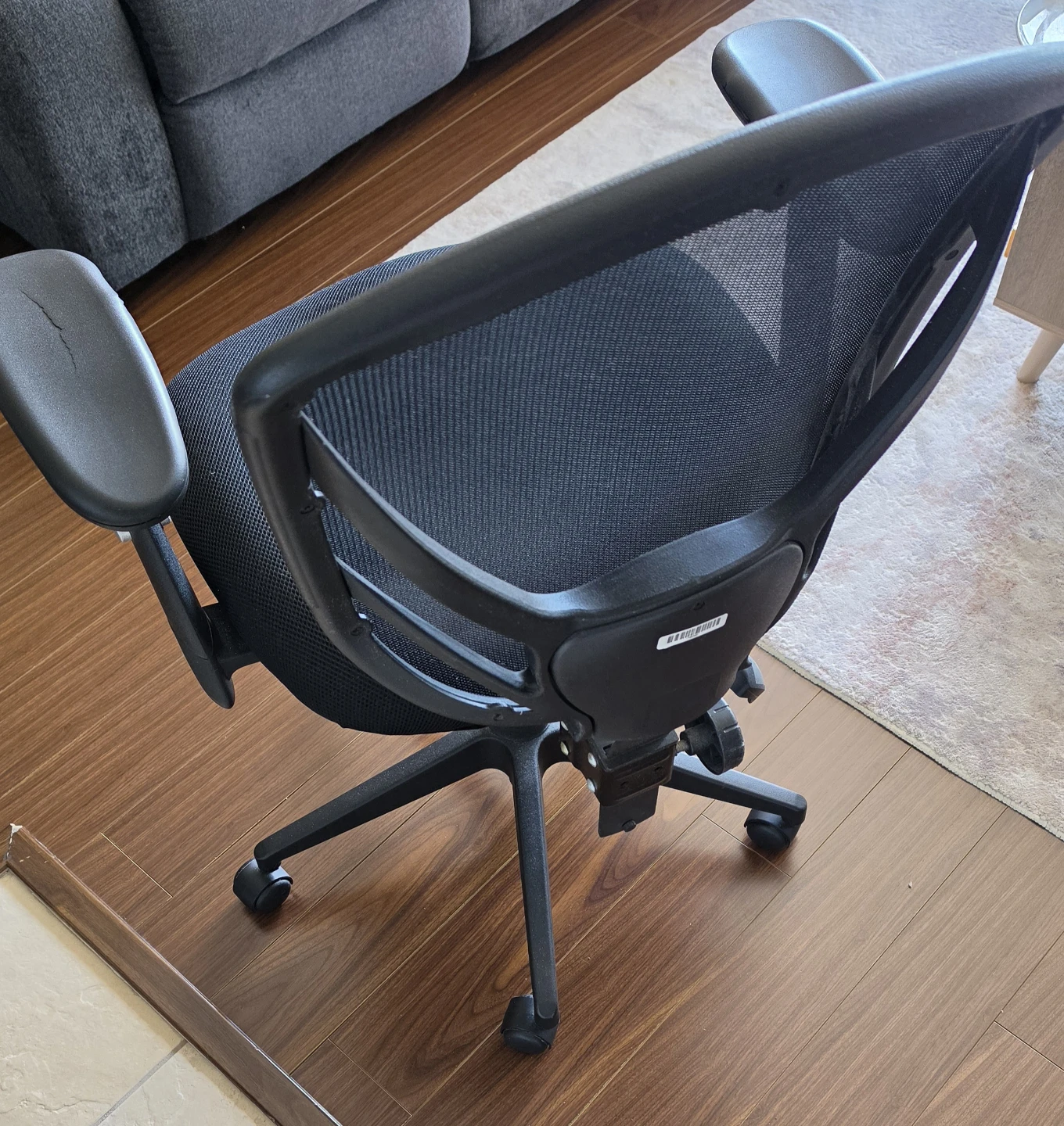 Black Mesh Office Chair for sale - photo 3
