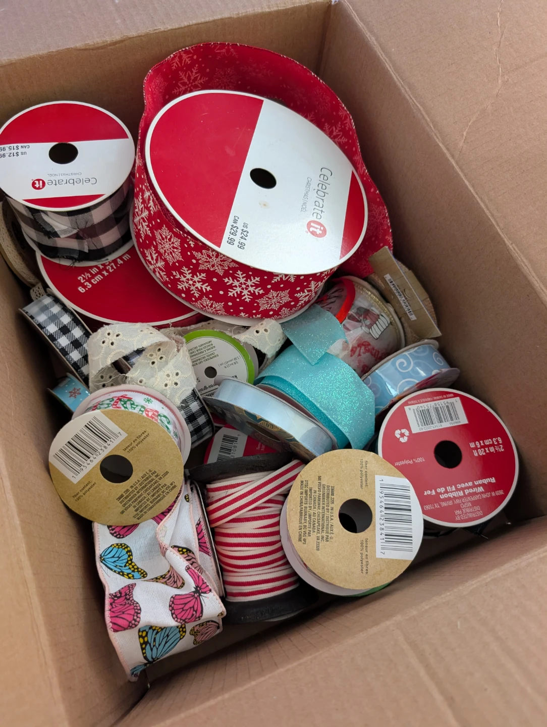 Celebrate It Christmas Ribbon Assortment