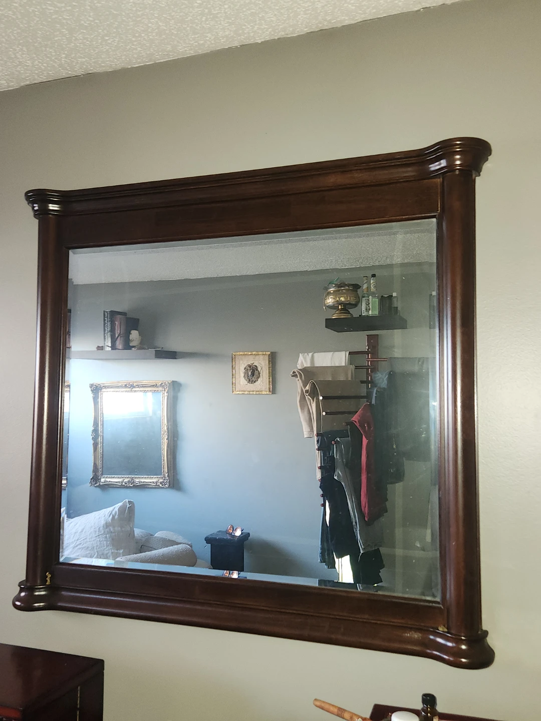 Wooden Framed Mirror