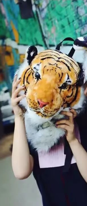 New!!! Tiger Head Backpack - photo 2