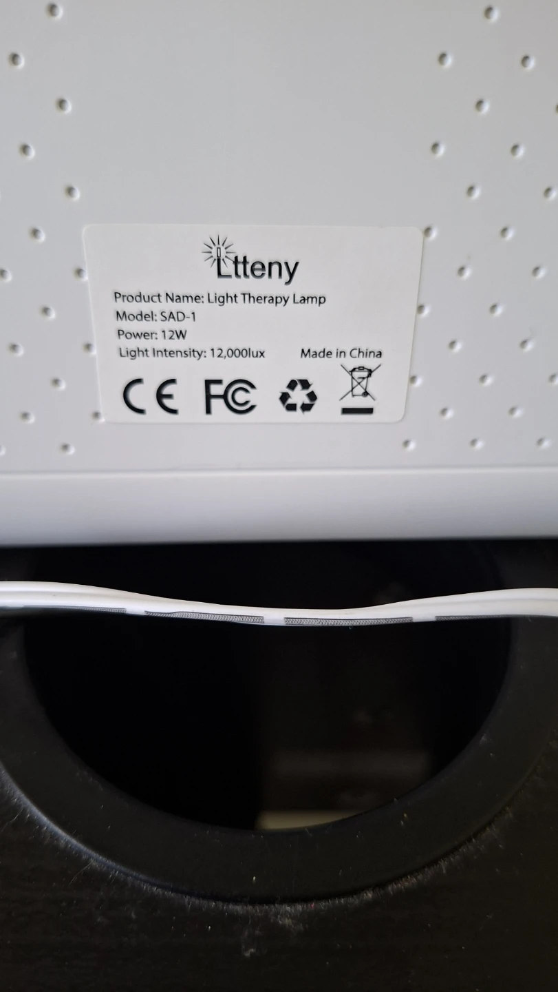 Ltteny  Light Therapy Lamp - photo 3