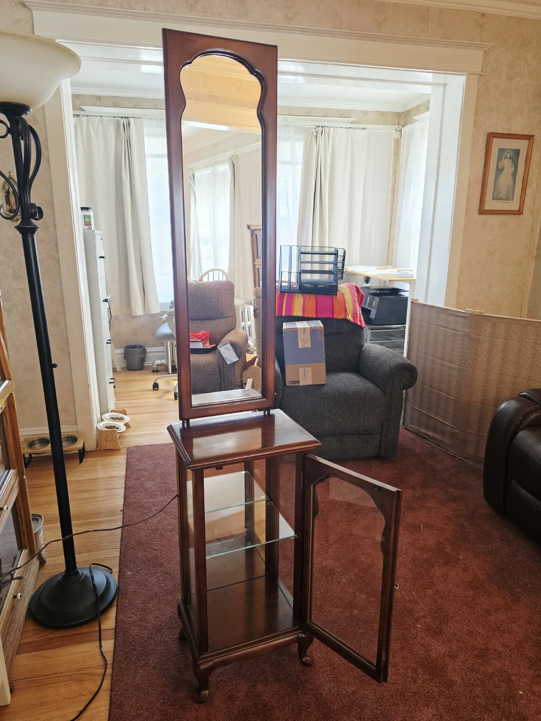 Doorway entry mirrored cabinet - photo 3