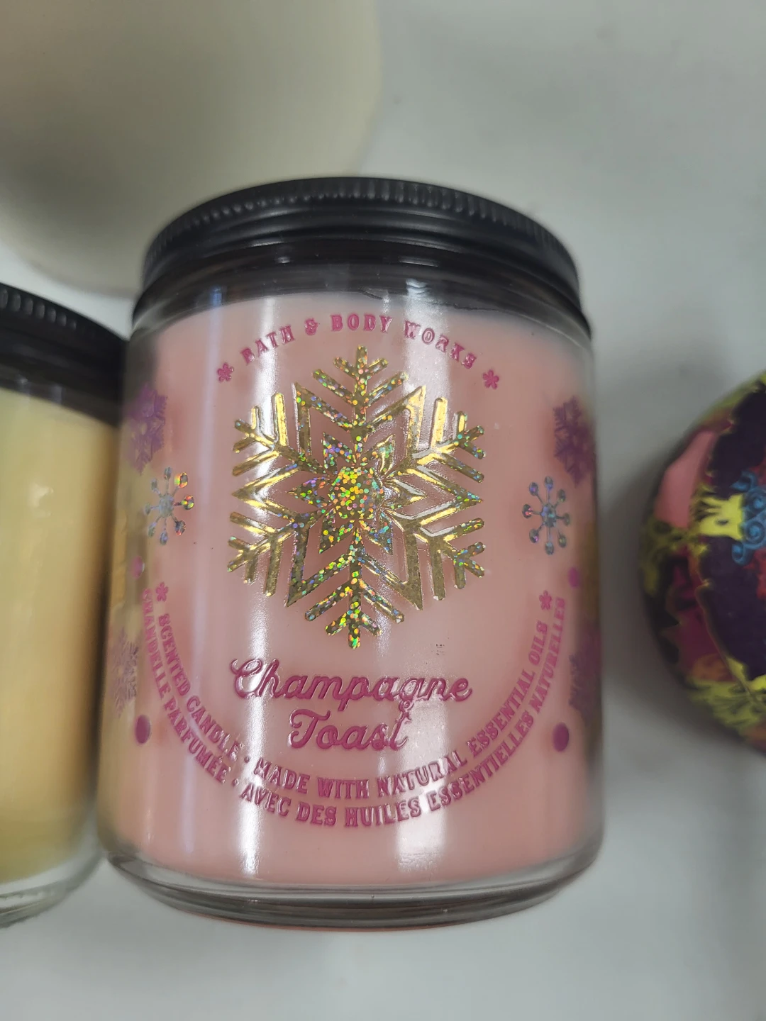 Bath & Body Works Champagne Toast Scented Candle - photo 3