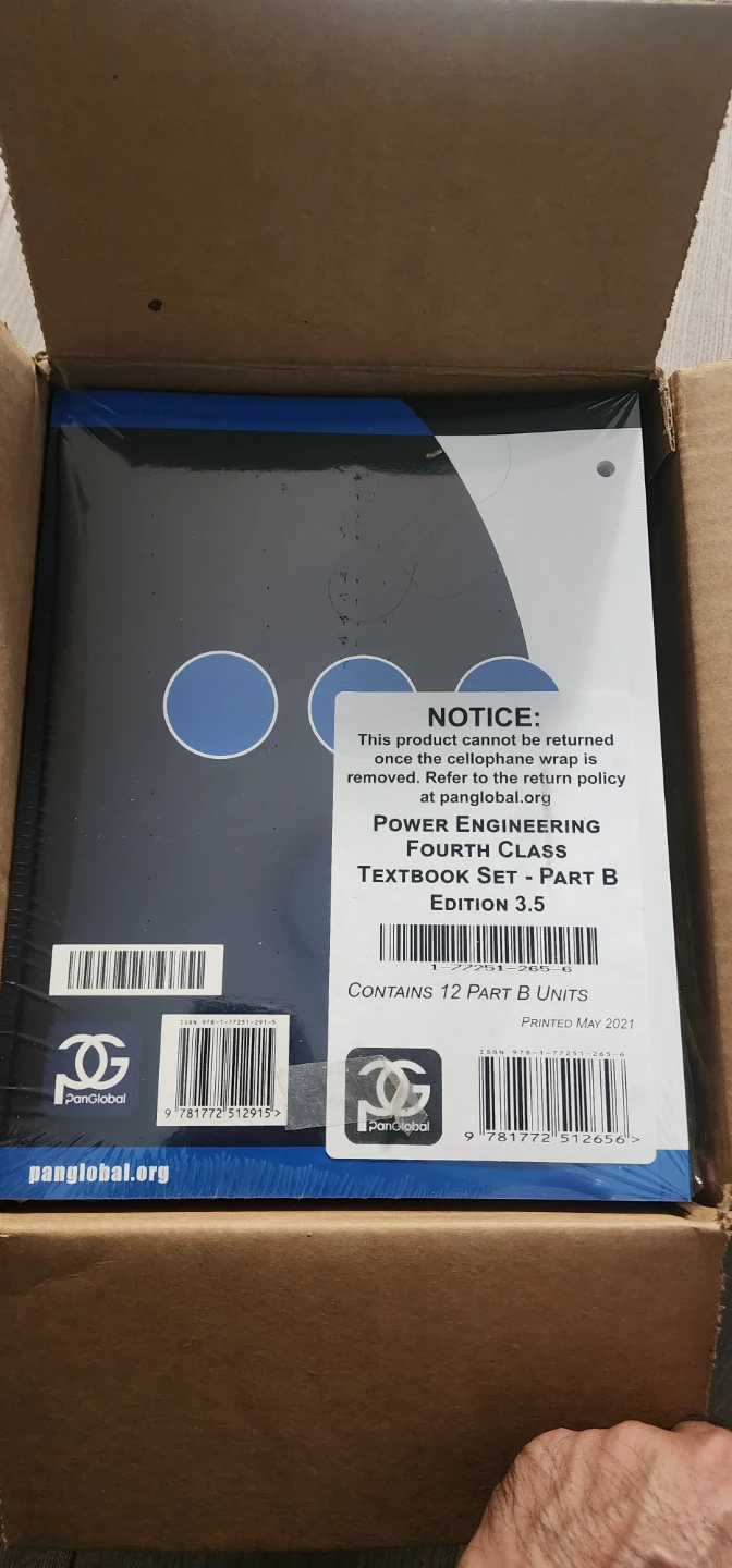 PanGlobal Power Engineering Fourth Class Textbook Set - photo 4