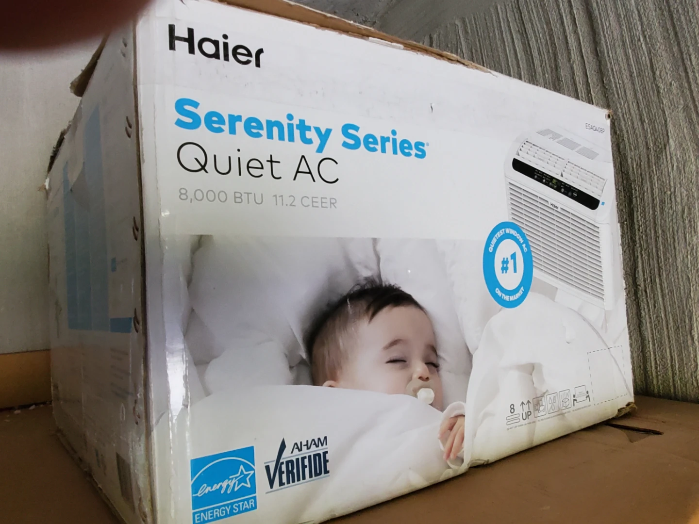 Haier Serenity Series Quiet AC 8,000 BTU
