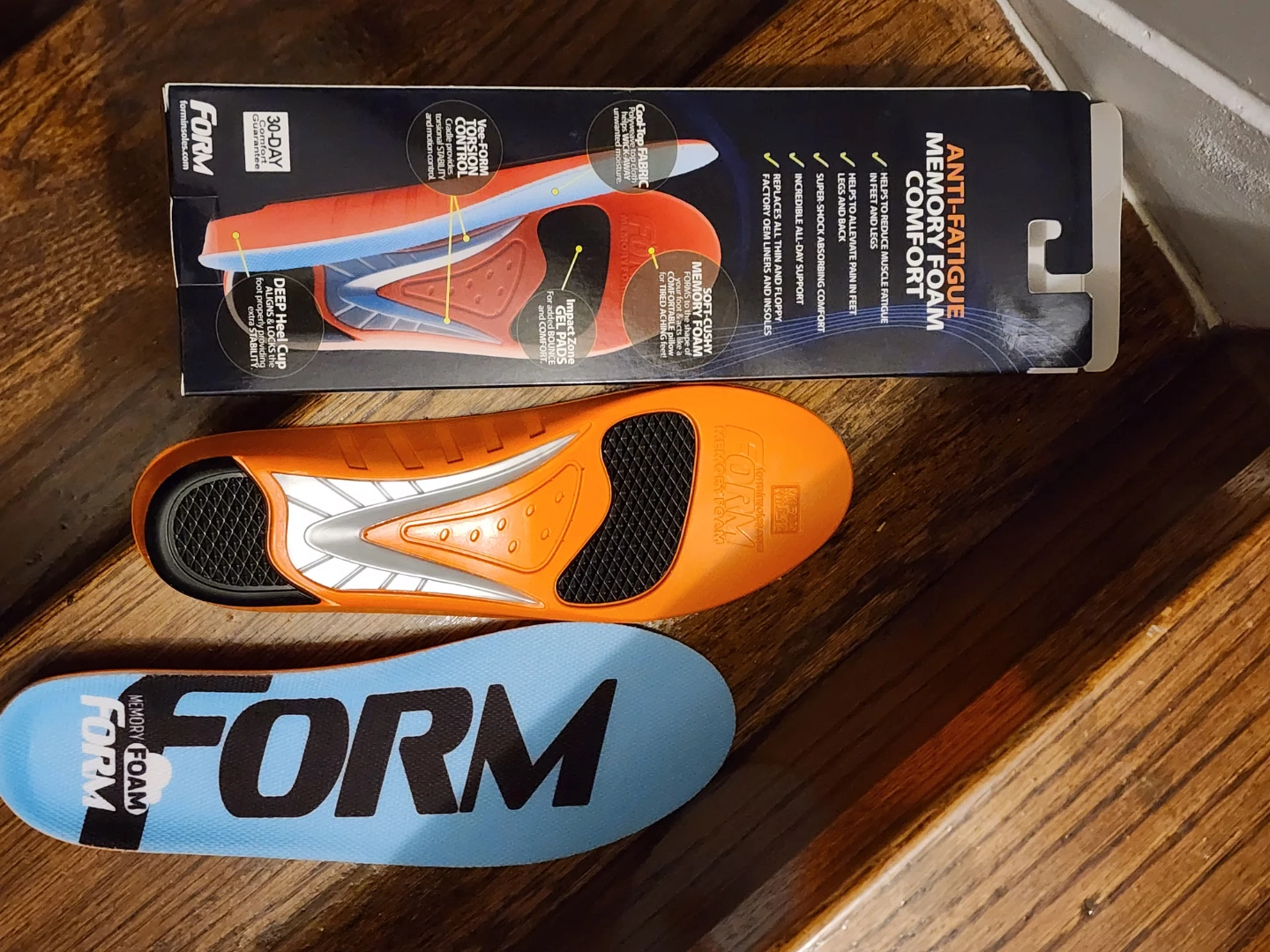 Form Memory Foam Extra-Thick Cushioned Insoles