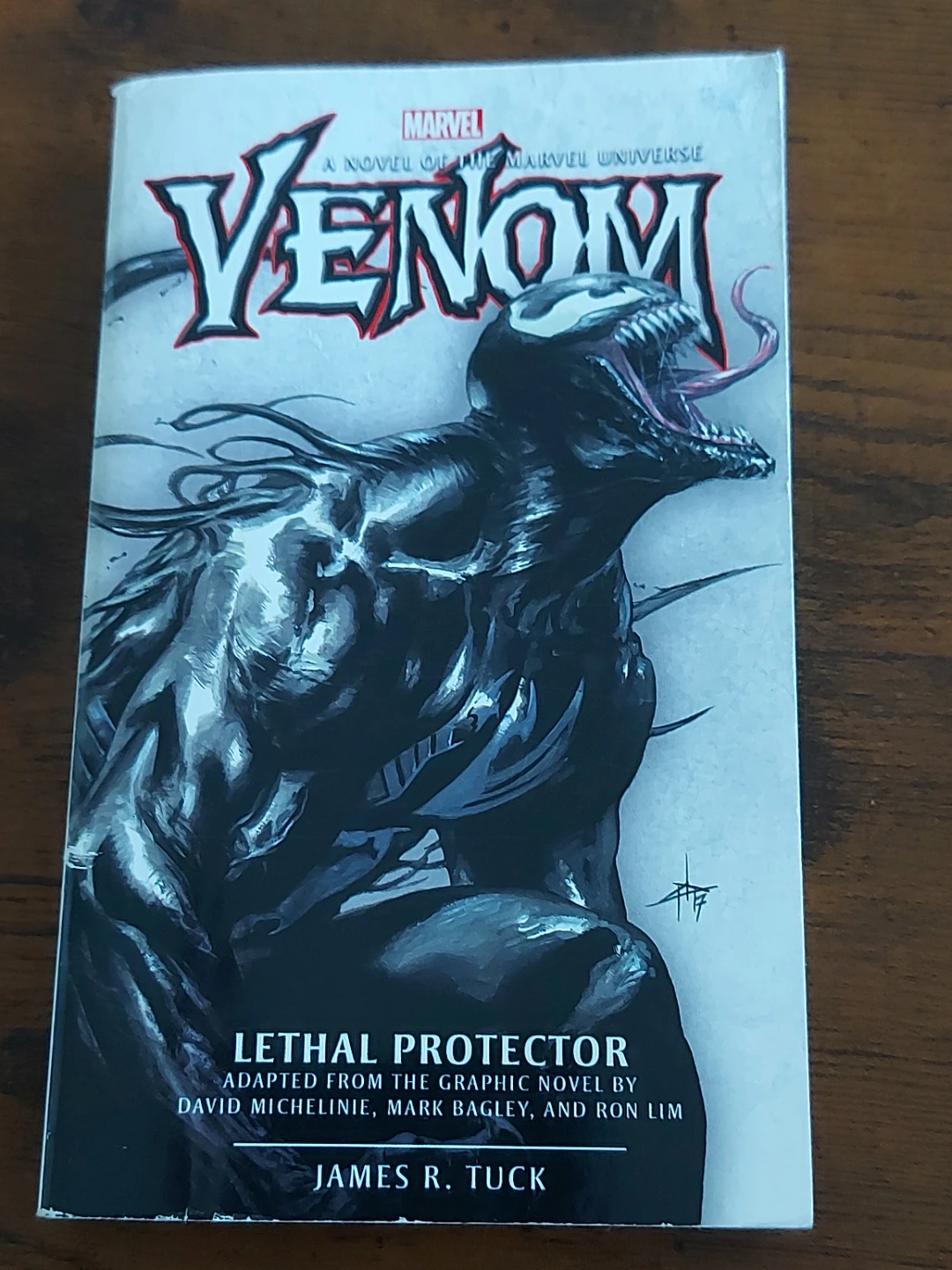 Venom: Lethal Protector Novel by James R. Tuck