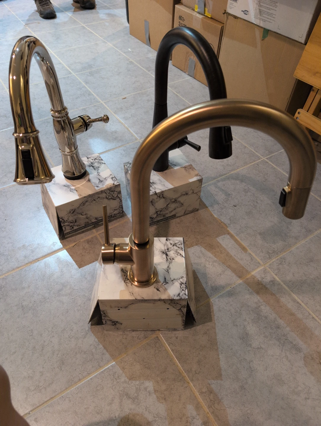 Kitchen Faucet Set - 3 Styles
