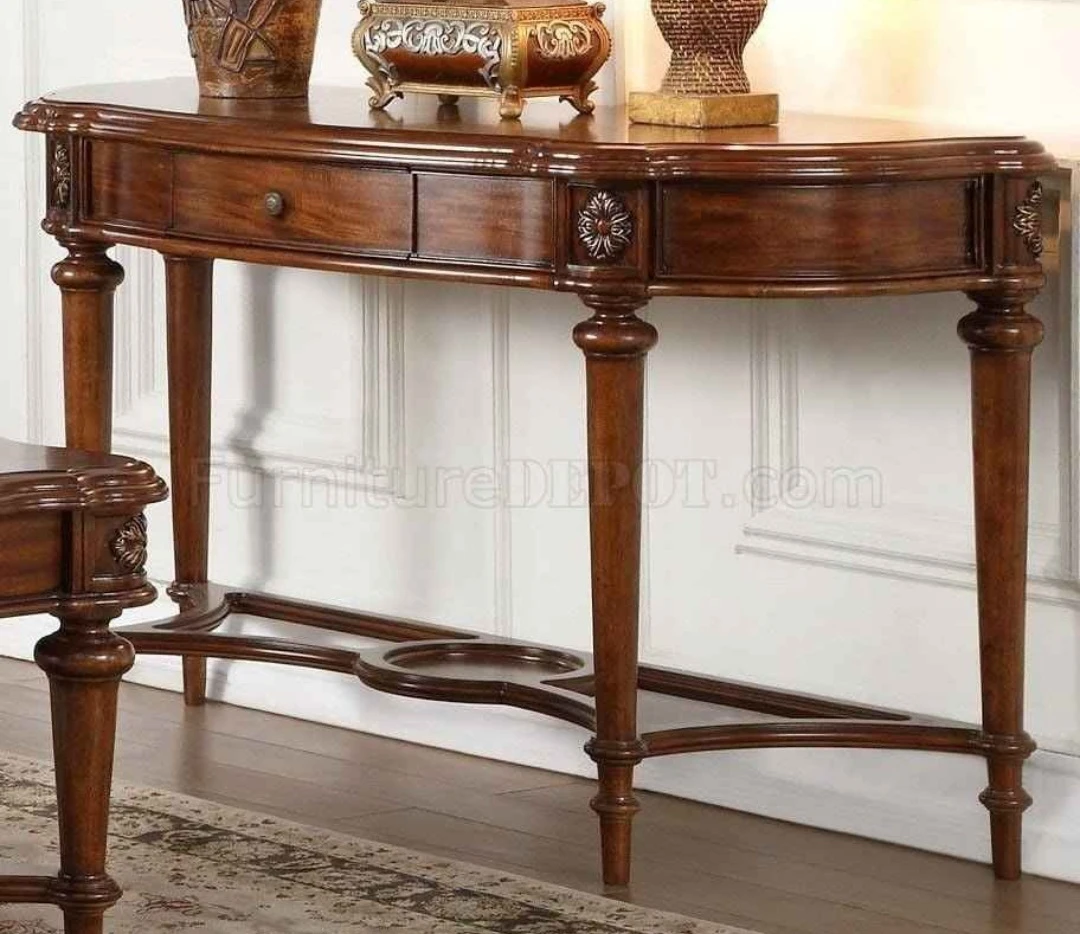 Brand New in Box Home Elegance Half-Moon Hallway Table - photo 2