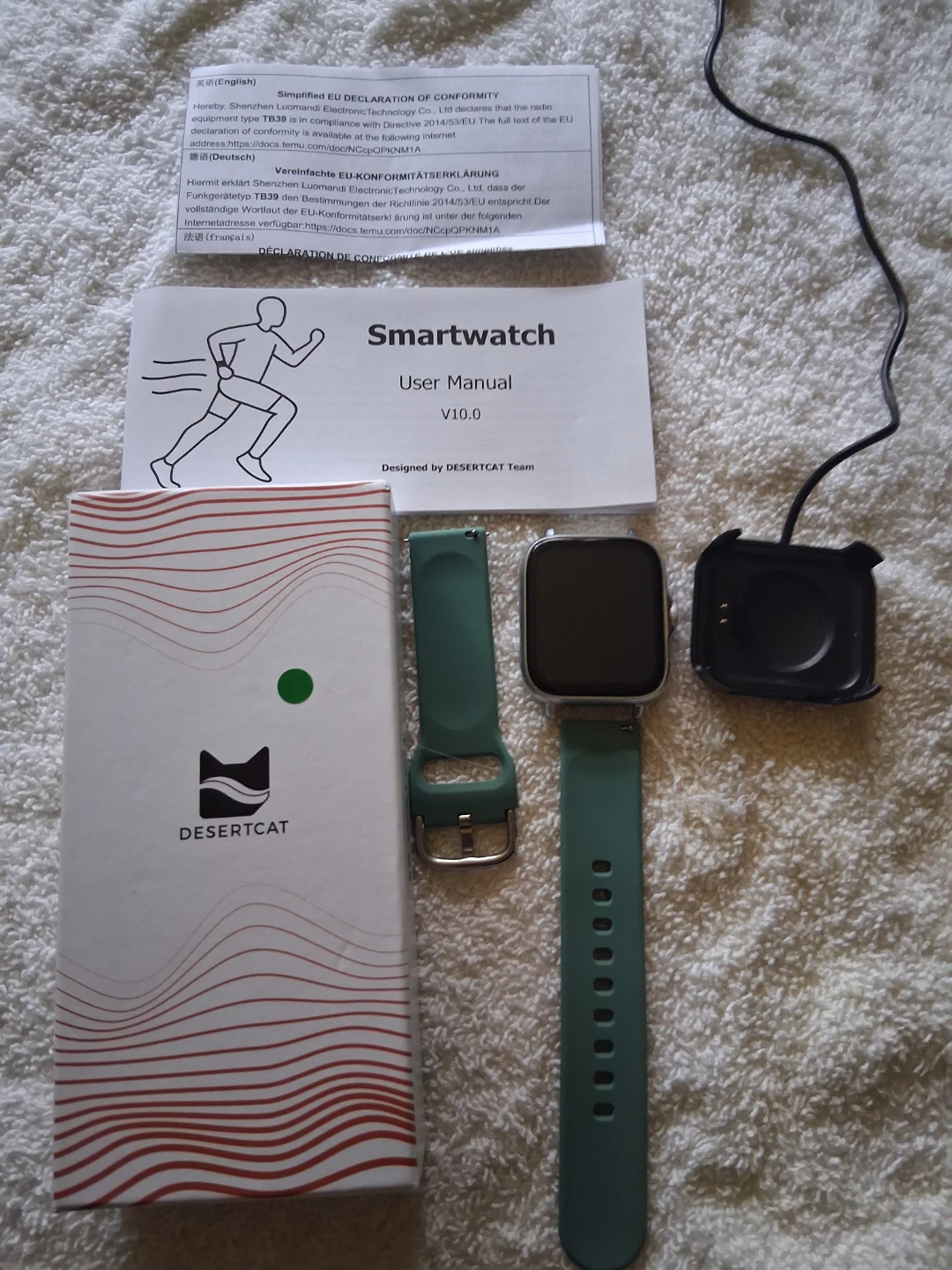 DesertCat Smartwatch TB39