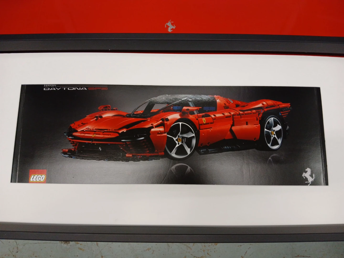 LEGO Ferrari Daytona print framed - photo 2